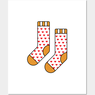 SOCKS OF LOVE Posters and Art